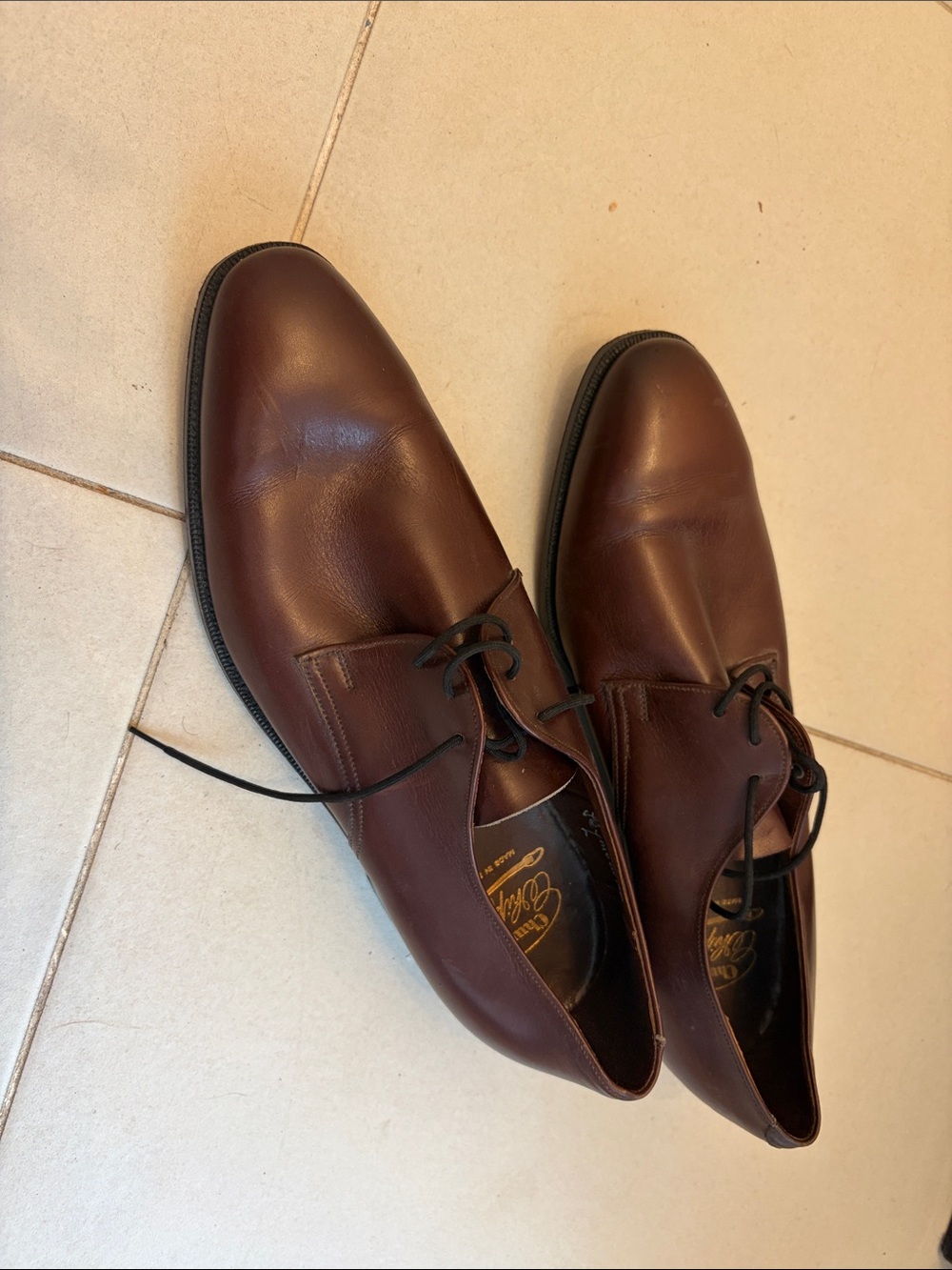Church's Brown Leather Derby Shoes